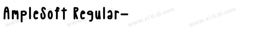 AmpleSoft Regular字体转换 AmpleSoft Regular字体转换